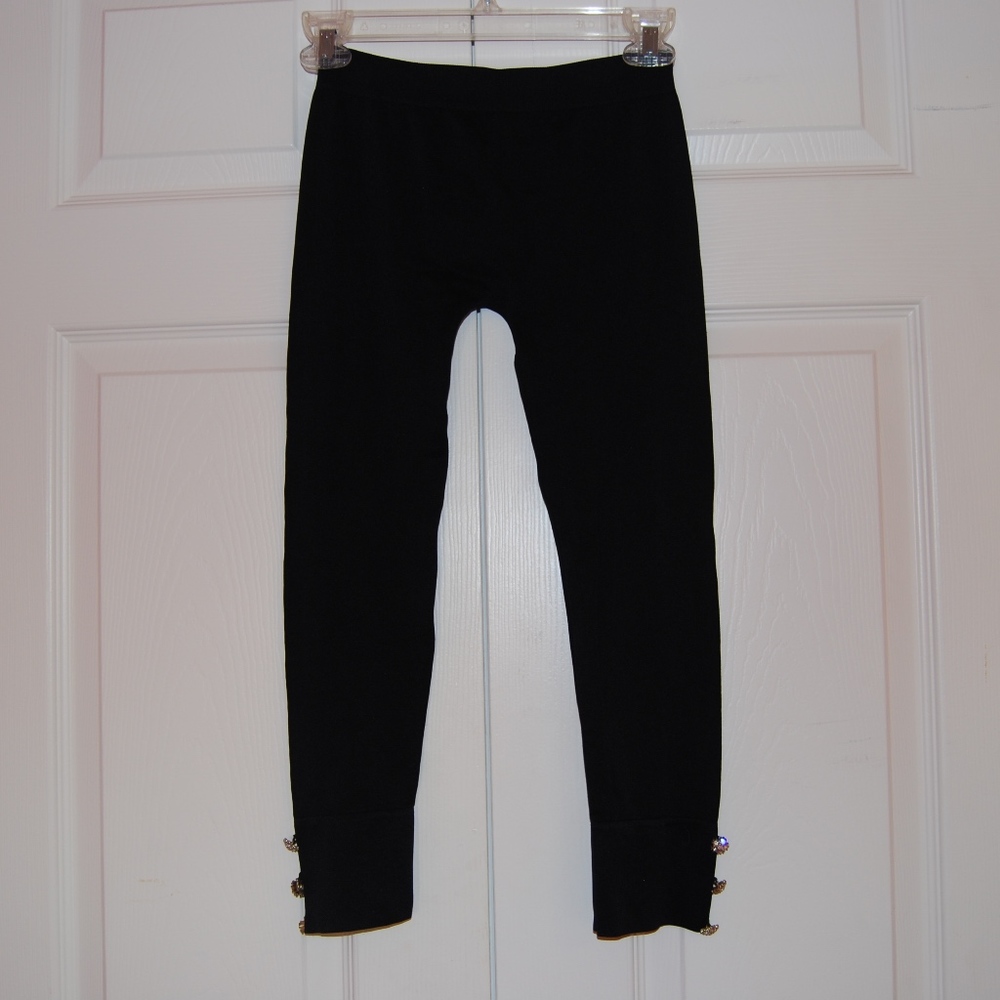 Black Leggings with Basazzles